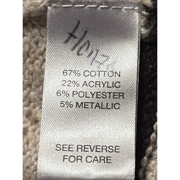 BKE Buckle Open Cardigan Aztec Boho Western Womens S Cream Pink Black Gray Cozy - Picture 5 of 7